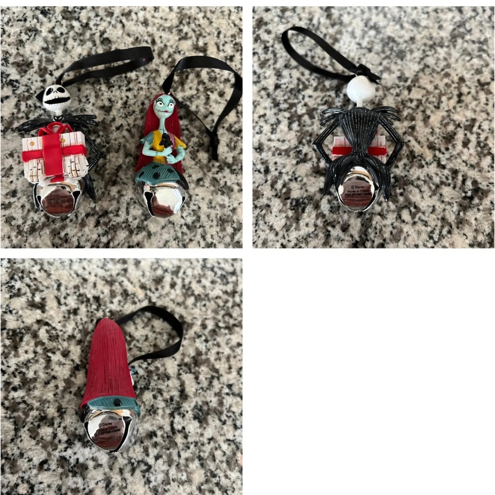 Jack skellington and Sally Ornament